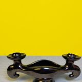 Ceramic candle holder - art deco