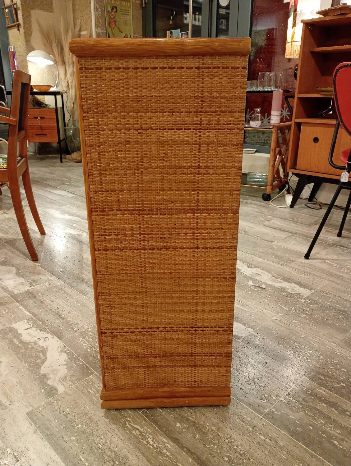 Small rattan furniture