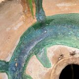 Varnished terracotta jar