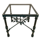 Table basse, plateau en verre