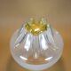 Globe vintage, globe Mazzega style, abat-jour verre, lampshade, 70's