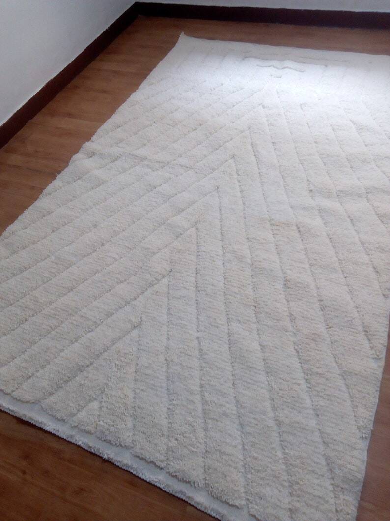 Berber rug design - Beni Ouarain style - Moroccan rug - handwoven in wool - 276 x 170 cm