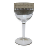 Ancien Verre à Porto - Motif Gravé