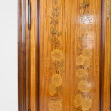 Mahogany inlaid Art Nouveau cabinet, France, circa 1900