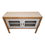 Solid oak art deco sideboard