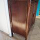 Support buffet bibus woven rattan 2 doors in caning - vintage 60s/70s