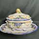 Angoulême Le Renoleau earthenware soup tureen set, 20th century