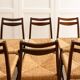6 Italian chairs - Italy 1960s