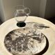 Very large empty pocket or dish in petrified wood