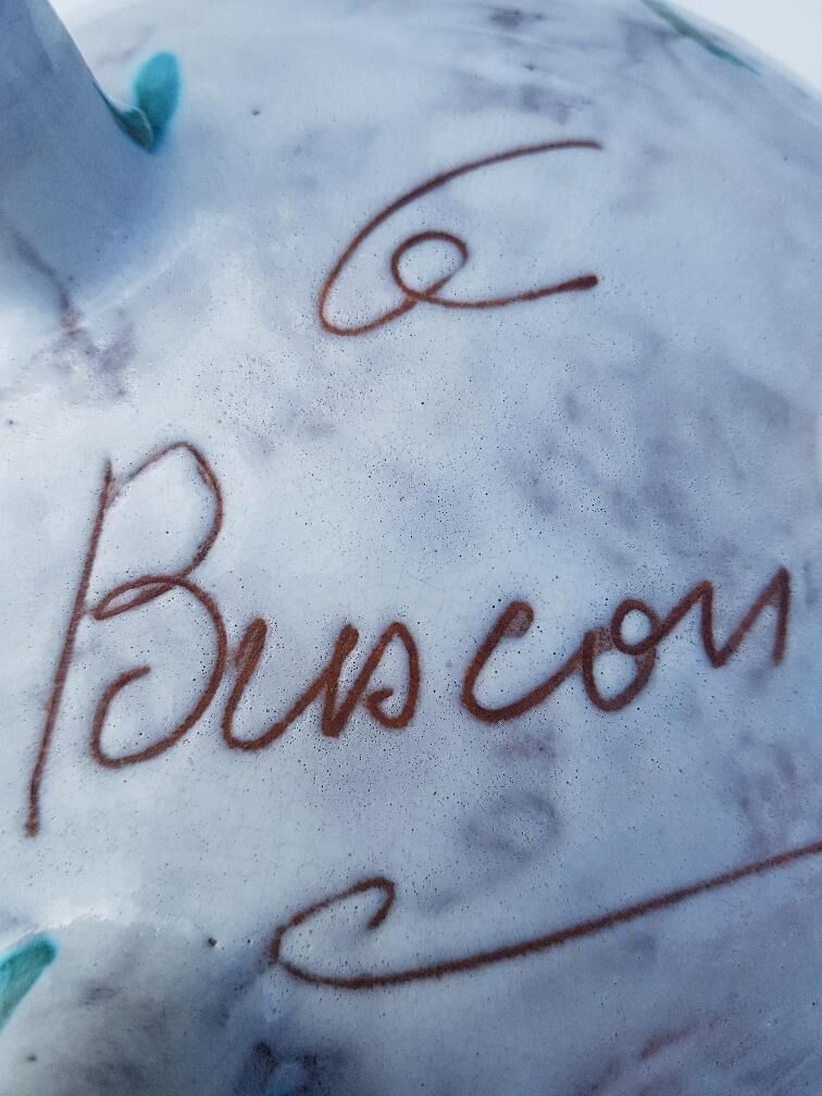 Vase Le Brescon Vallauris 1950