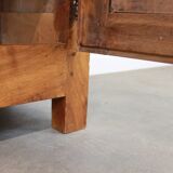 Walnut chest of drawers