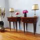 Paire de tables de chevet 1960