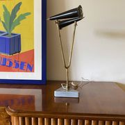Mid-century double light table lamp, Italy 1960s