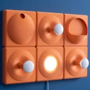 Space Age Wardrobe | Pocket Panels | 3D Wall Panel | Wall Decoration Mid-century Boho