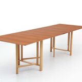 Scandinavian dining table model Maria by Bruno Mathsson in teak, 1960 edition