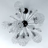 Large vintage pendant light, 70s