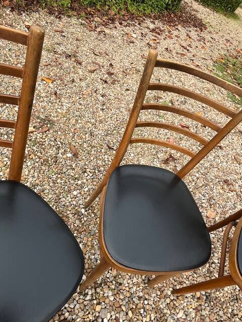 Set of 6 vintage chairs, Scandinavian style