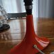 Vintage orange lamp base