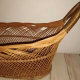 Vintage wicker basket