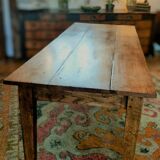 Farm table in sold oak