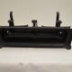 Old complete roberval balance in black cast iron with fine lines (force 5 kg)