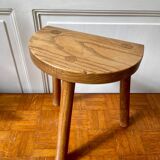 Wooden tripod stool