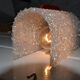 2 orange perspex and plexiglass wall lights from the 60s-70s.
