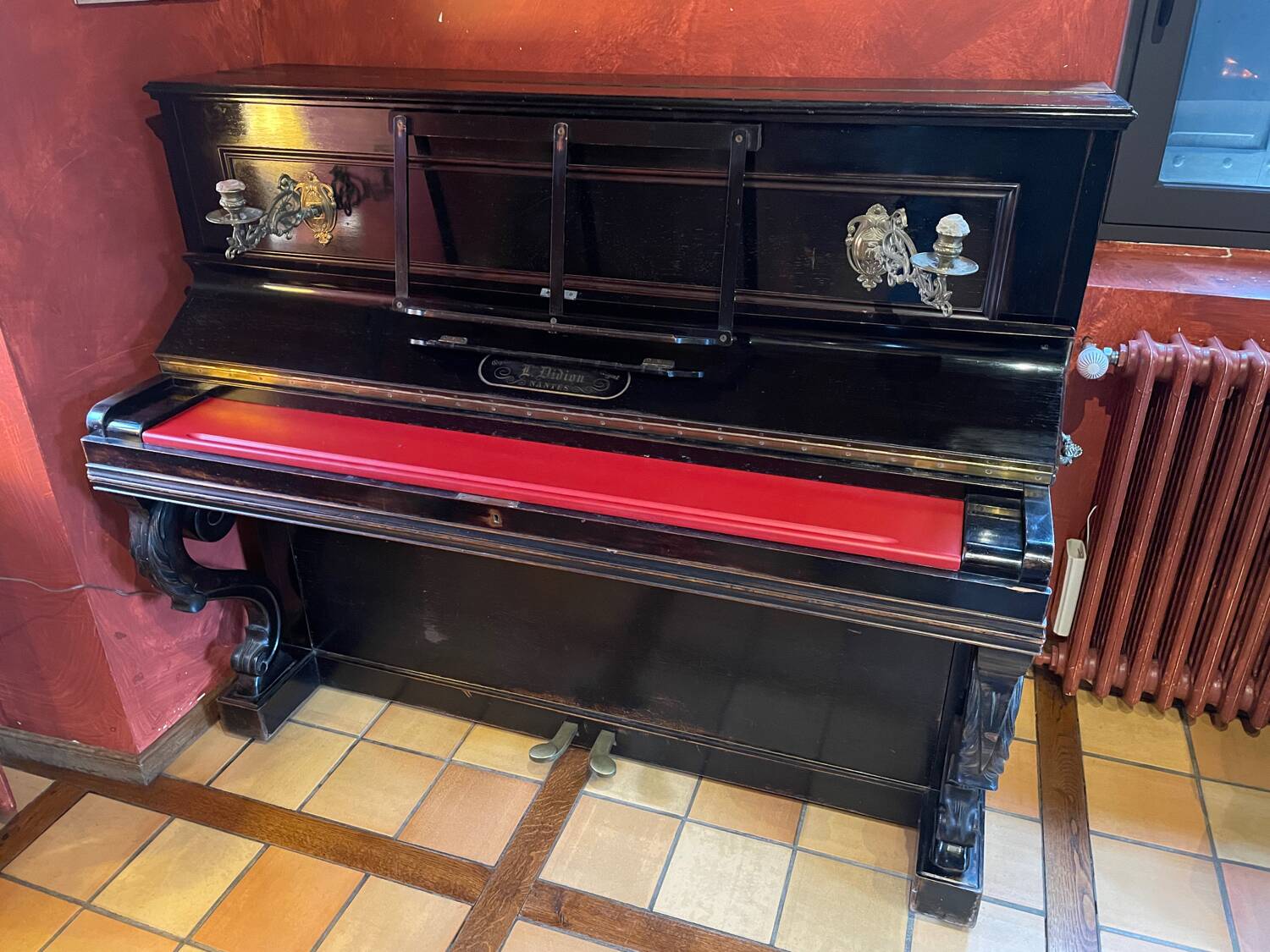 Old upright piano transformed