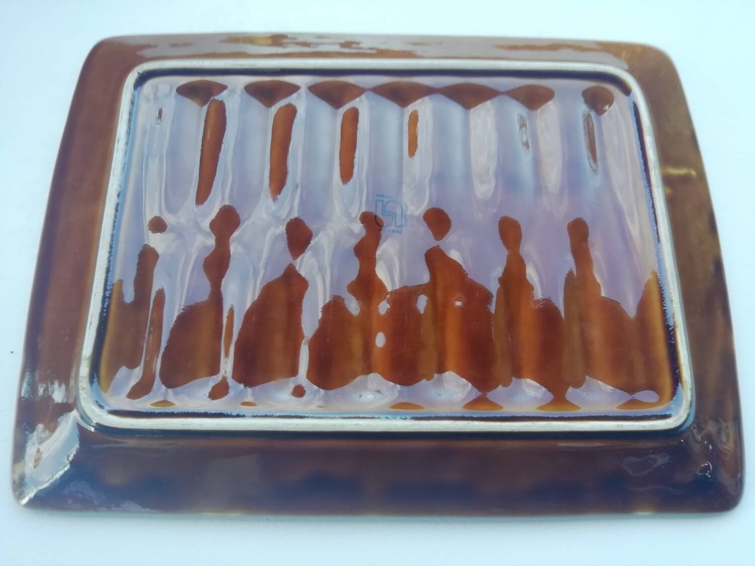 Asparagus barbotine dish