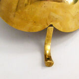 Large brass fruit bowl