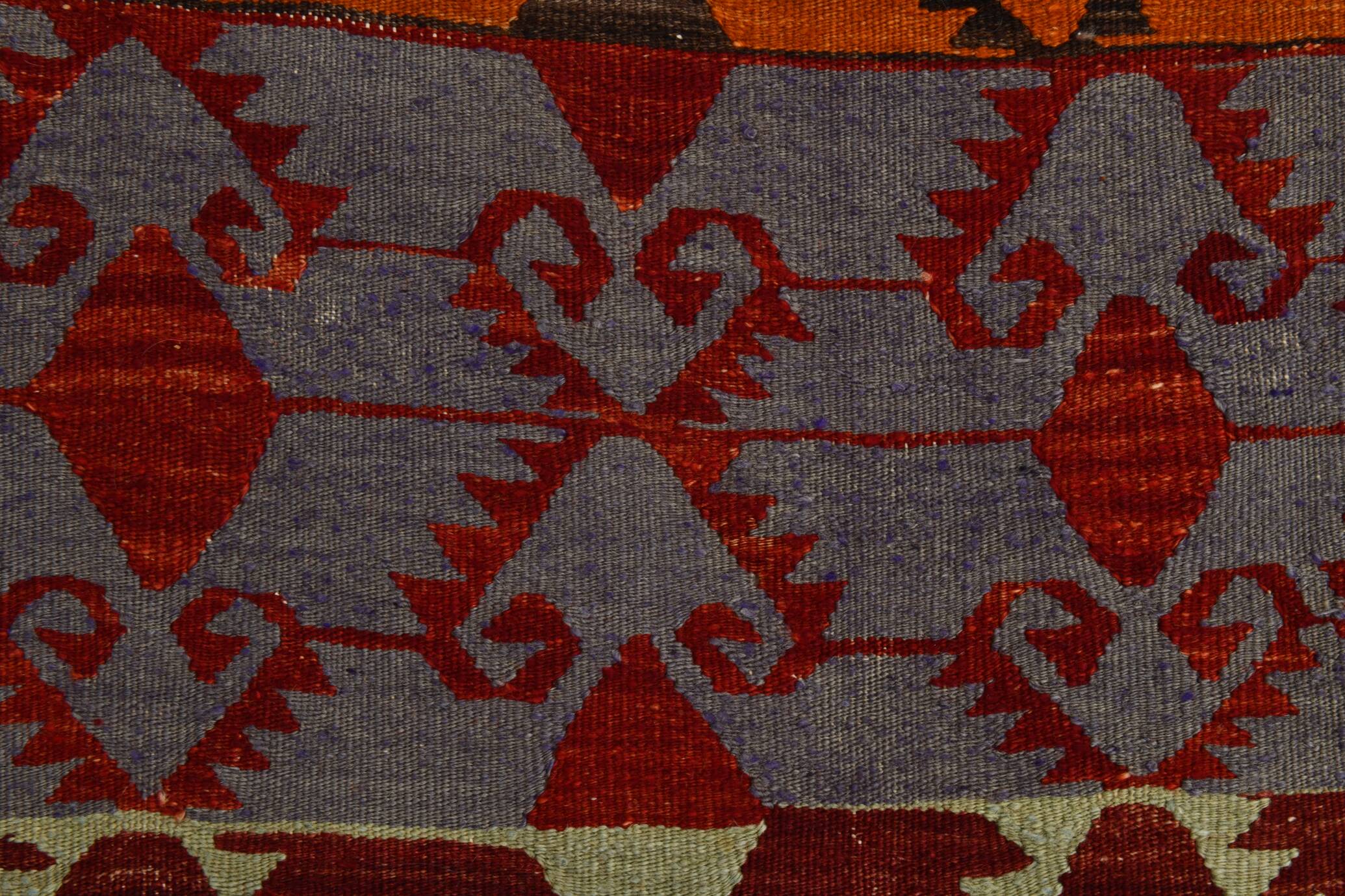 6x12 Orientel Turkish Kilim Rug, 172x369Cm