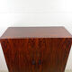 Rosewood cabinet with hairpin legs