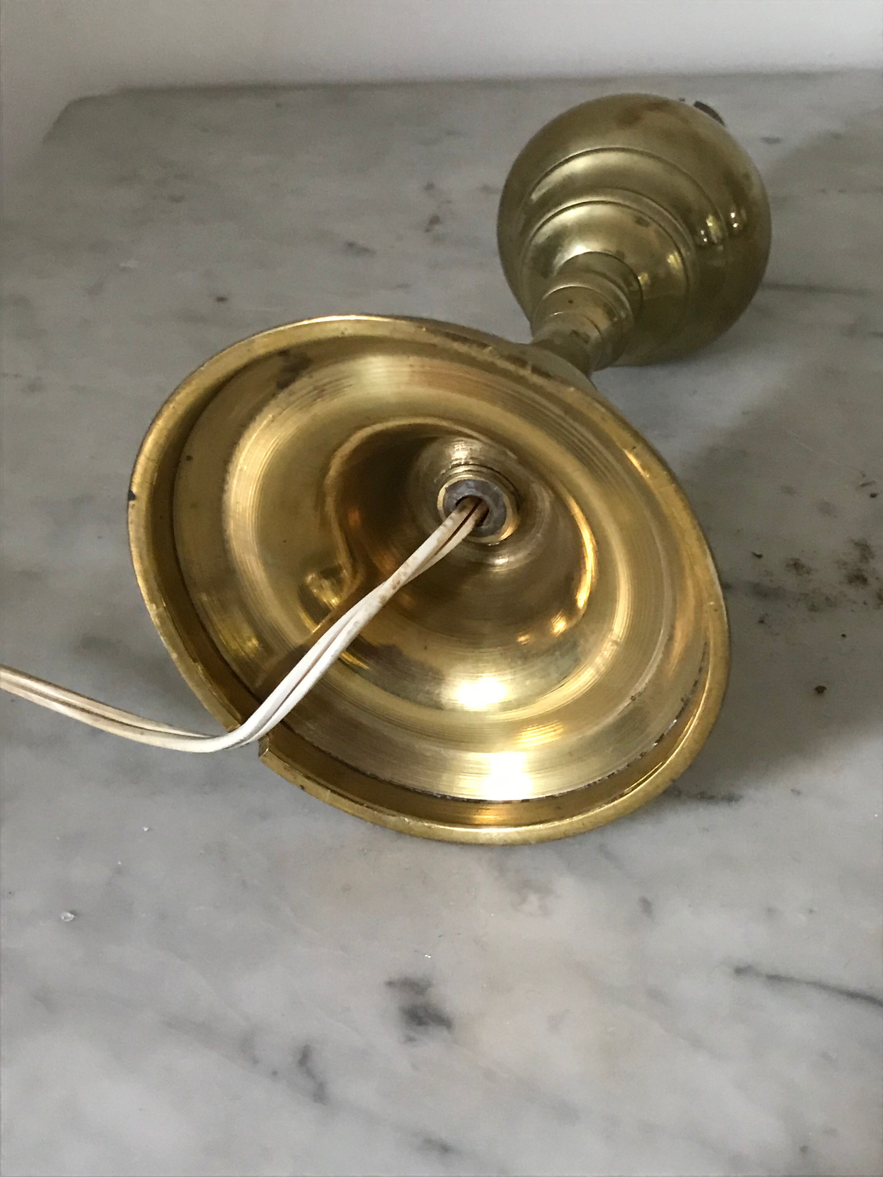 Brass lamp