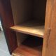 Vintage storage furniture, presentation counter