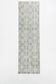 3x9 Shades Of Light Green & Black Vintage Runner Rug, 81x275Cm