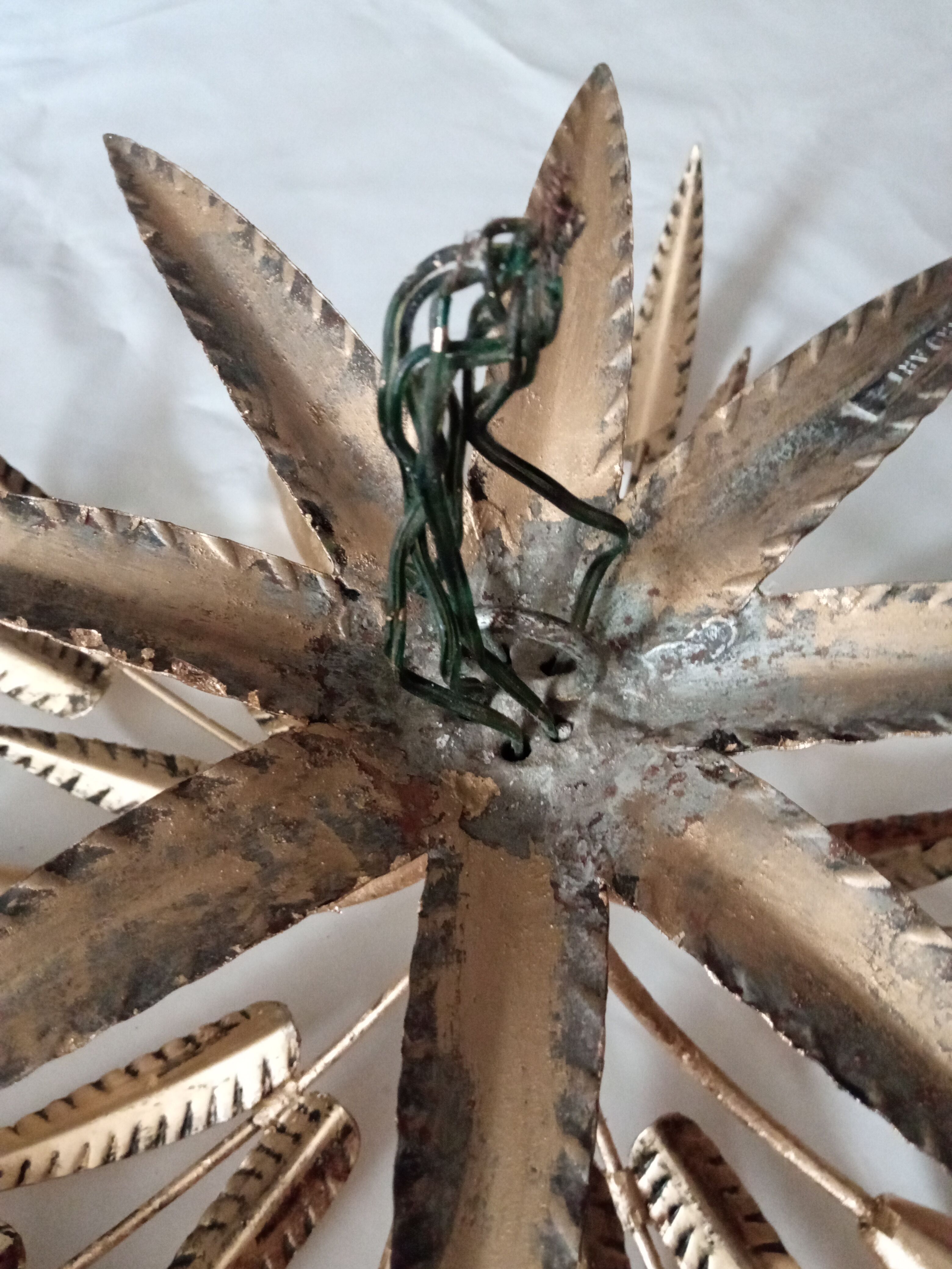 Ceiling lamp golden sun