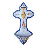 Quimper ceramic holy water font