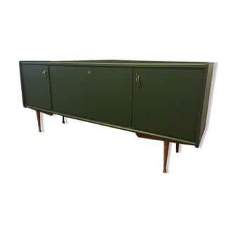 Vintage khaki green buffet