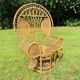 Fauteuil Emmanuel en rotin et osier naturel