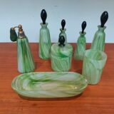 30s blown glass toiletries