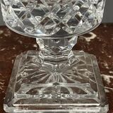 Solid crystal candy box. 24% lead.