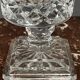 Bonbonnière en cristal massif. 24% plomb.