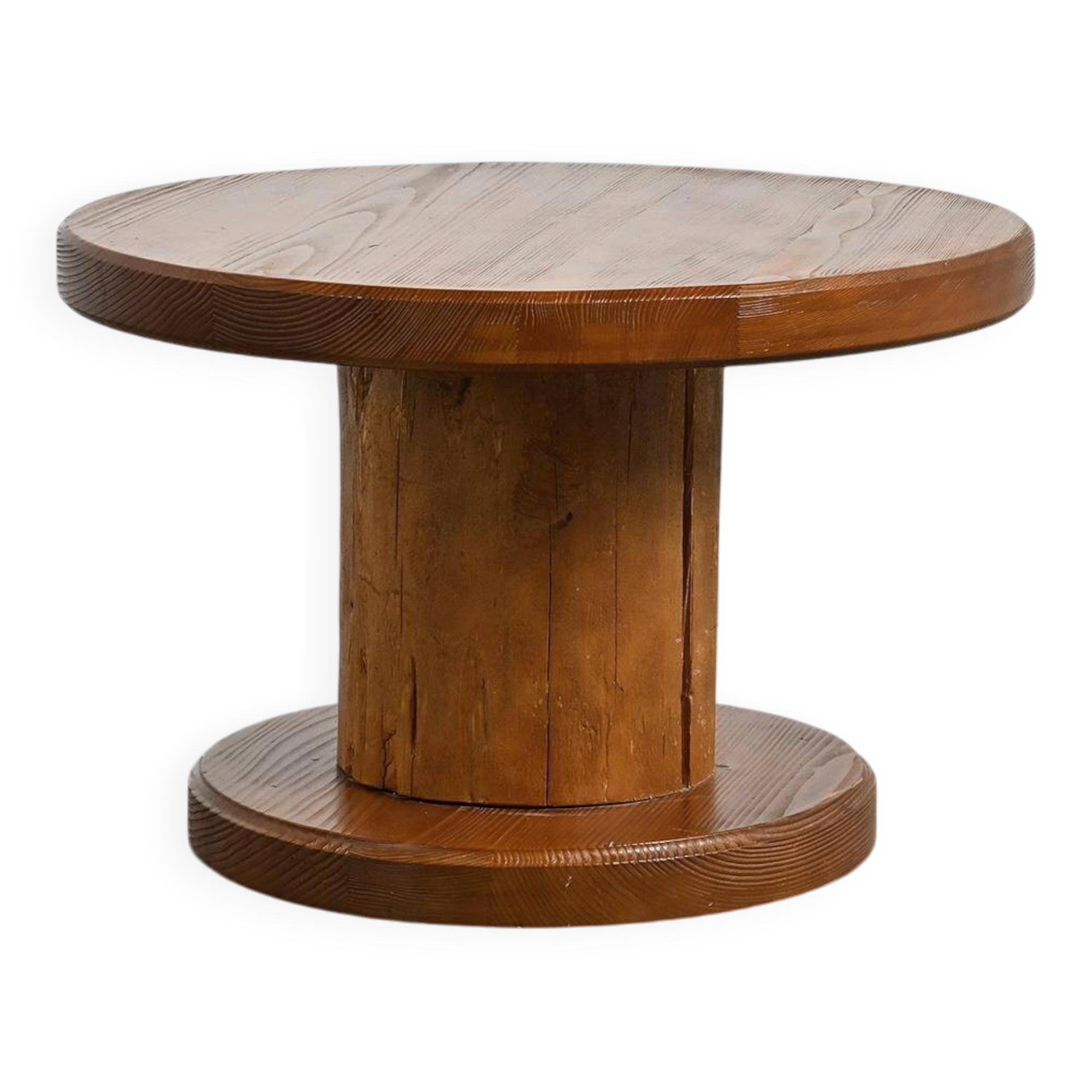 Circular coffee table, popular art 1960