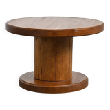 Circular coffee table, popular art 1960