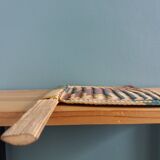 Bamboo straw fan