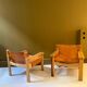 Natura armchair in pine and leather - Karin Mobring for Ikea, 1970