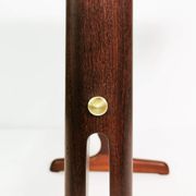 Teak & rosewood extendable table, Denmark, 1960s