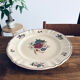 Grand plat Sarreguemines floral