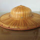 Hat colonial helmet in bamboo 70s
