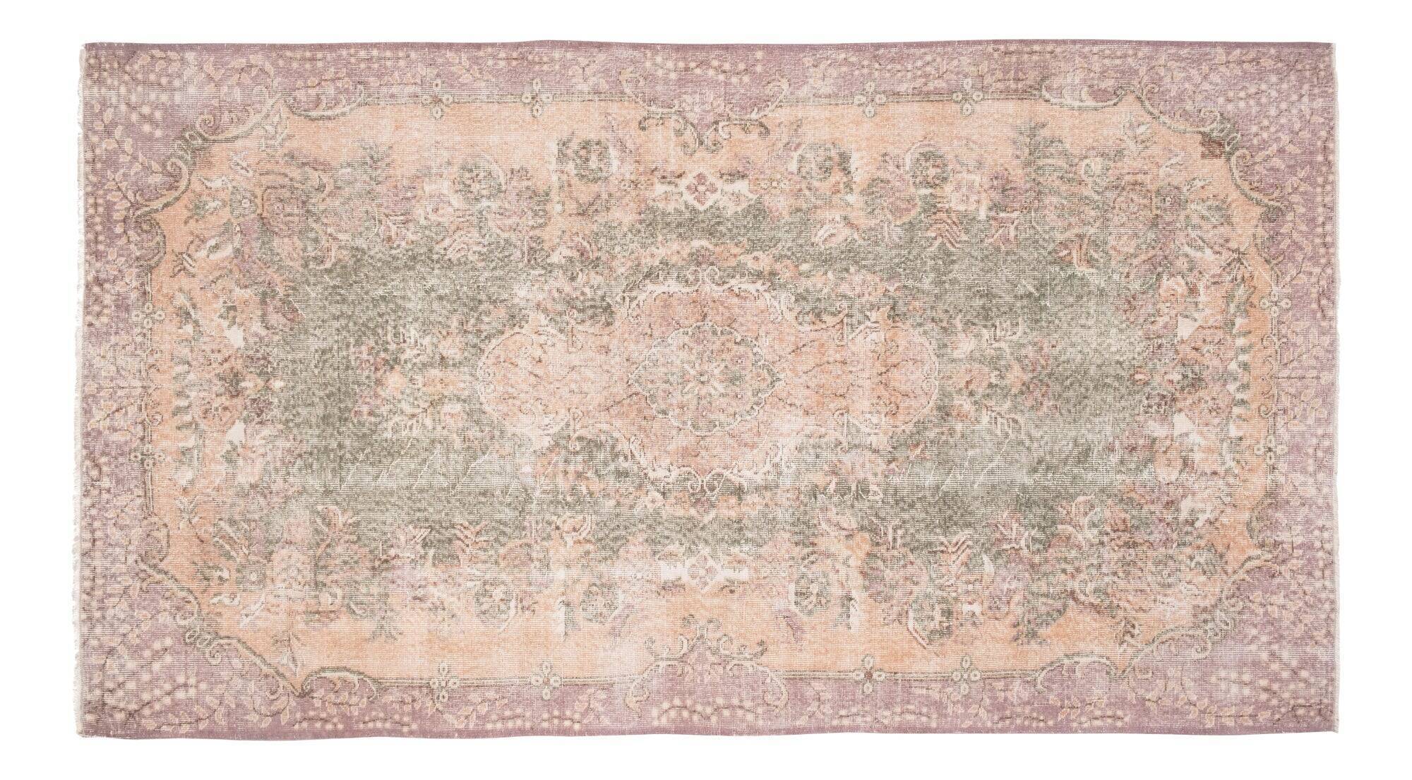 Vintage handmade Turkish rug 175x311 cm